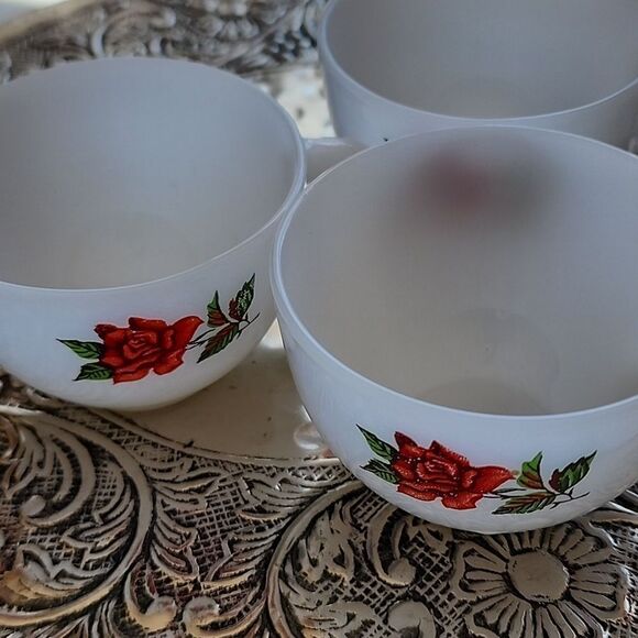 Vintage Federal Punch Teacups Set Of 3 - Picture 10 of 14